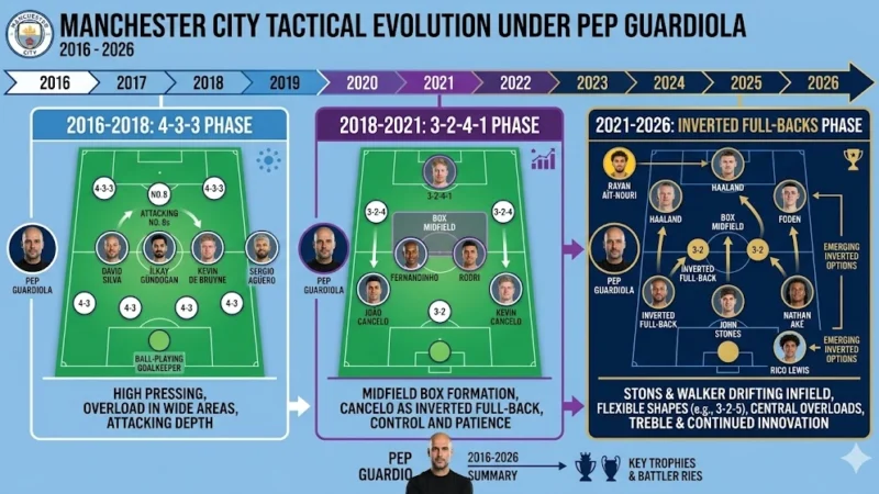 The Evolution of Premier League Tactics Since 2010: A Tactical Revolution