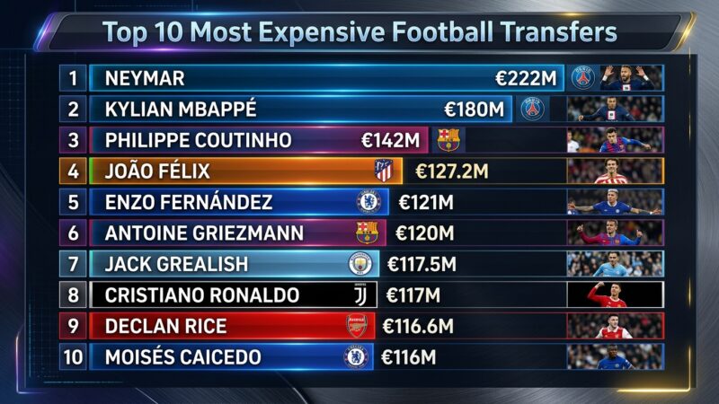 How Football Transfer Fees Have Changed Over the Years