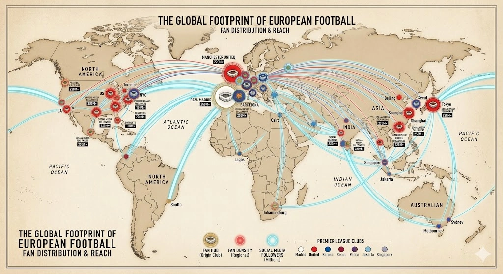 Why European Football Clubs Are Expanding Global Fan Bases