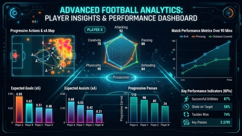 How to Read Football Player Stats: xG, xA, Progressive Actions and More