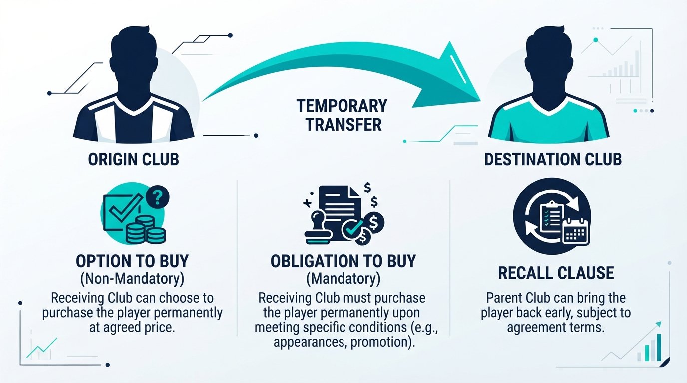 Football Loan Deals Explained: Options, Obligations, Buy-Backs and Recall Clauses