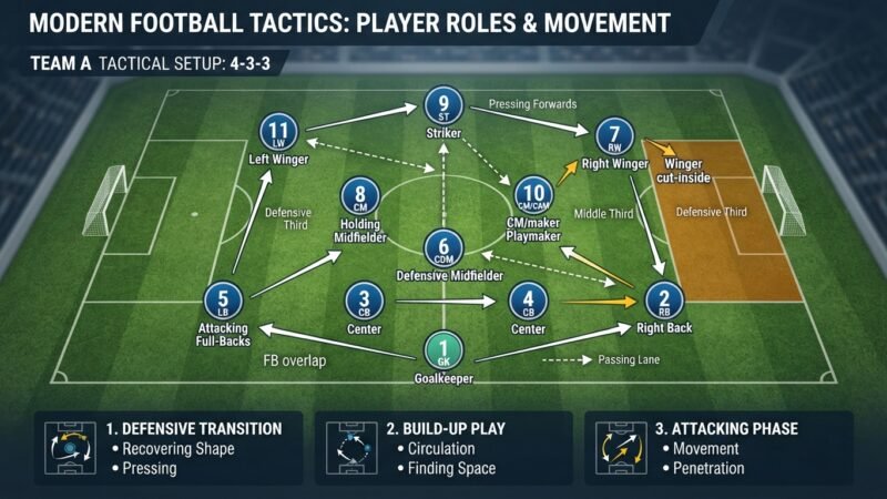 Football Positions Explained: Roles, Shirt Numbers and Modern Responsibilities